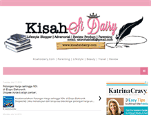 Tablet Screenshot of kisahsidairy.com